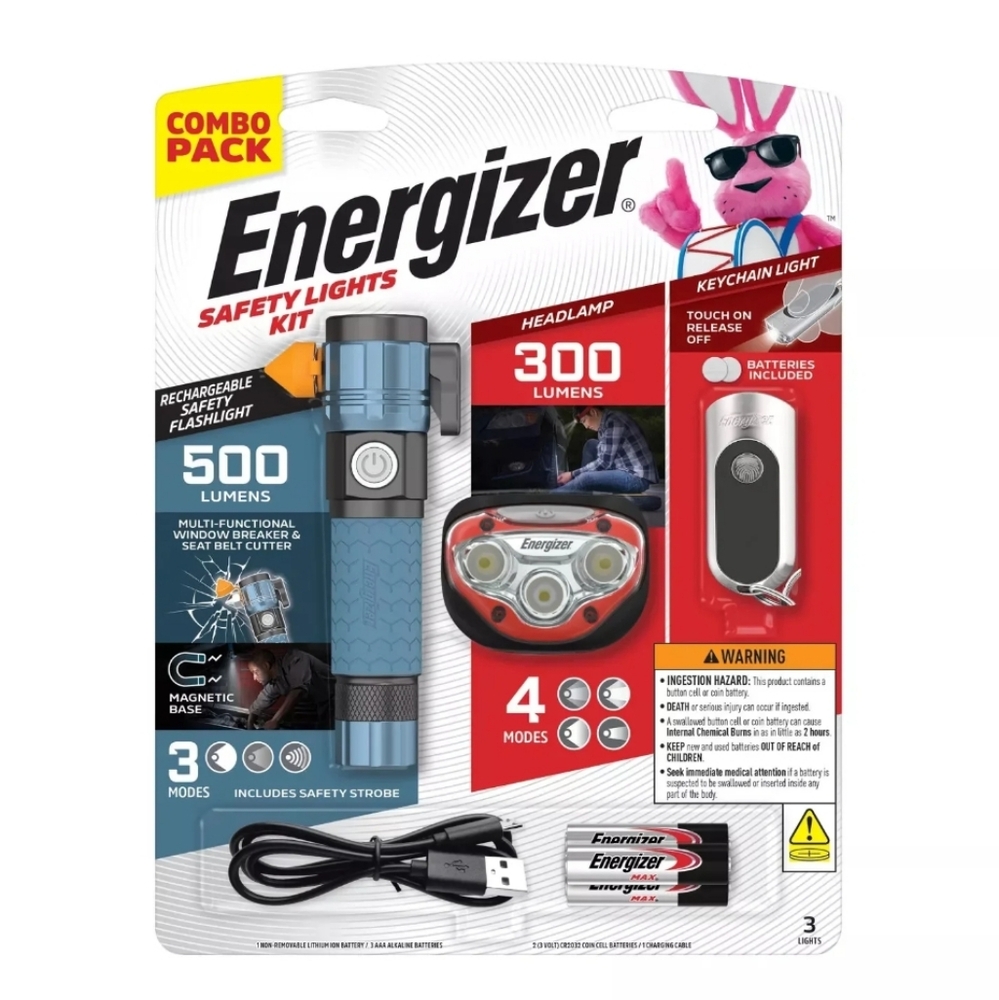 Energizer Energizer 3-Piece Safety Light